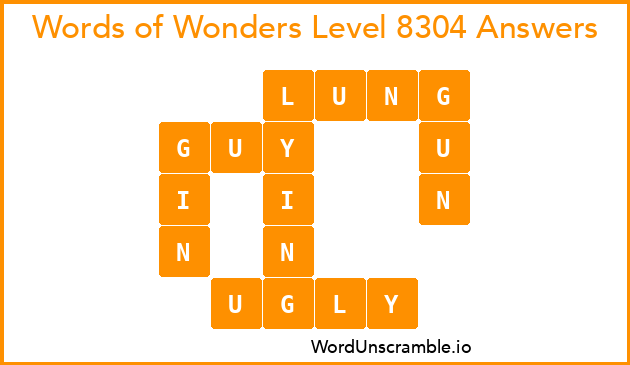 Words of Wonders Level 8304 Answers
