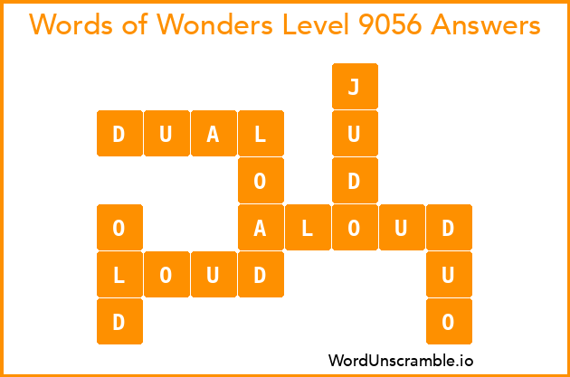 Words of Wonders Level 9056 Answers
