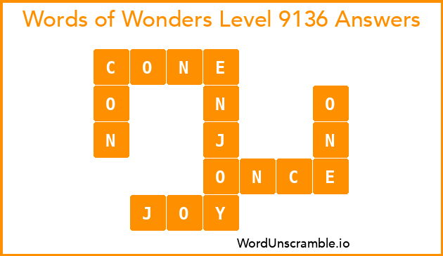 Words of Wonders Level 9136 Answers