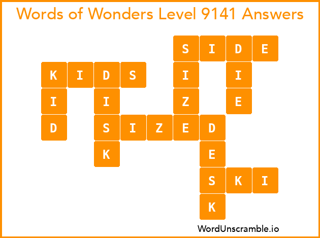 Words of Wonders Level 9141 Answers