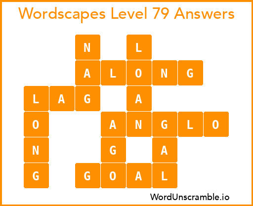 Wordscapes Level 79 Answers