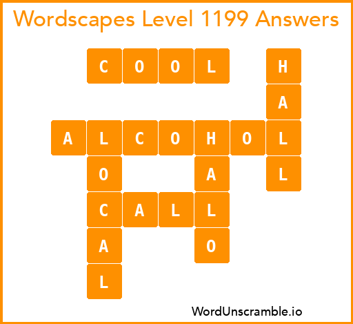 Wordscapes Level 1199 Answers
