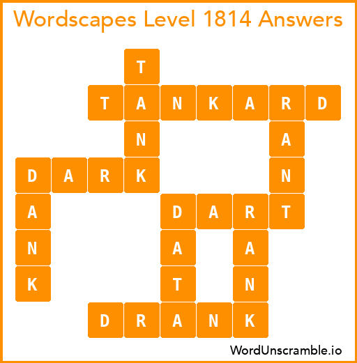Wordscapes Level 1814 Answers