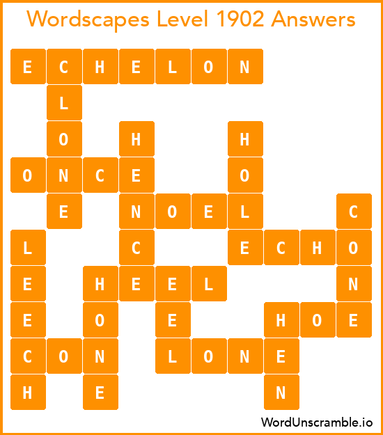 Wordscapes Level 1902 Answers