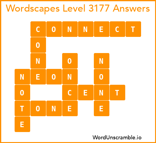 Wordscapes Level 3177 Answers