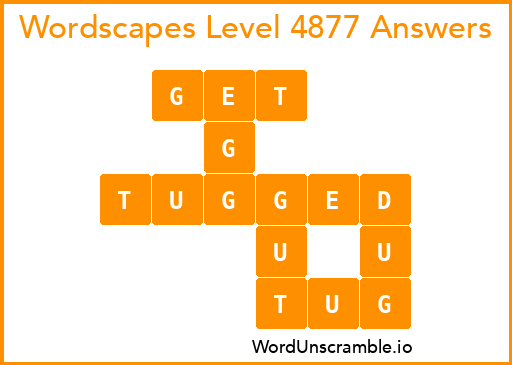 Wordscapes Level 4877 Answers