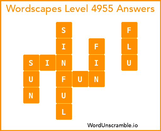 Wordscapes Level 4955 Answers