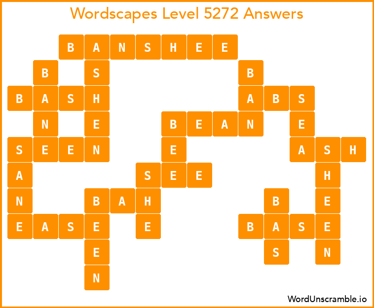 Wordscapes Level 5272 Answers